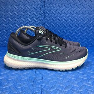 Brooks Glycerin 19 Women's Running Walking Shoes Blue Athletic Sneakers Size 10B
